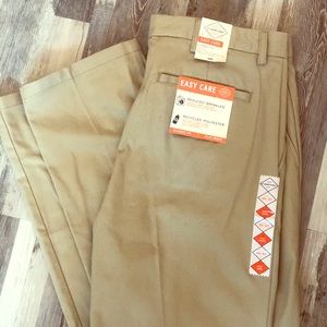 2pair!! Men’s Navy & Tan Dress Pants NWT